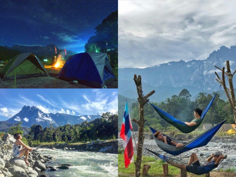 Camping View Gunung Kinabalu. Indahnya..Nak Menangis Rasa! LIBUR