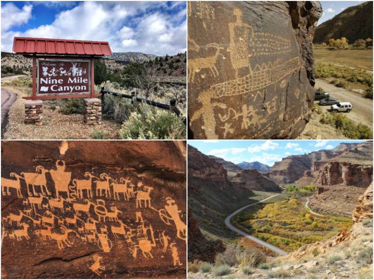 Nine Mile Canyon, Kanvas Seni ‘Masa Silam’ Sepanjang 14KM Terpanjang Di Dunia