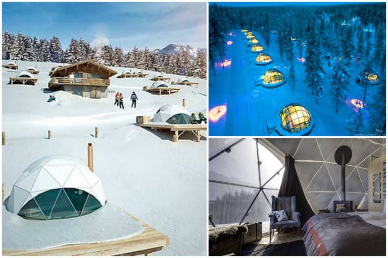 Lawa Teruk! Whitepod Penginapan Iglu Moden & Mewah Di Switzerland
