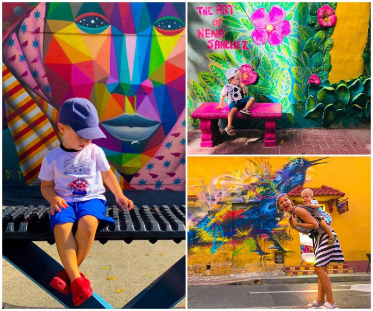 Setiap Kali Bercuti, Budak 4 Tahun Ini Akan Bergambar Di Setiap Mural Negara Yang Dilawati
