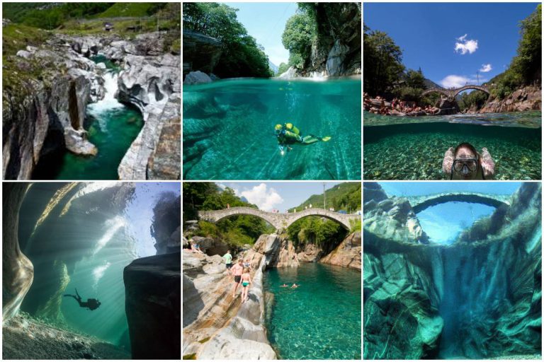 Sungai ‘Jernih’ Verzasca Switzerland, Lokasi Idaman Kaki Selam Skuba. Di Terengganu Pun Ada Sungai Macam Ni