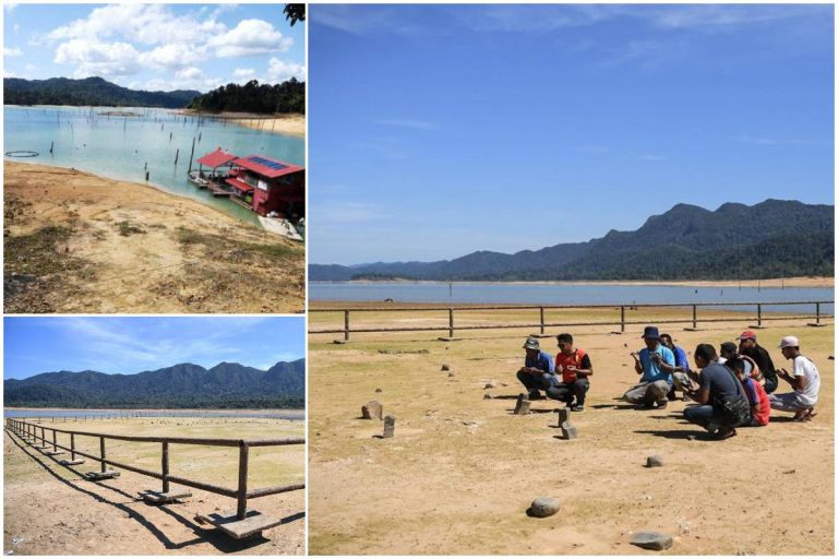 Empangan Tasik Pedu Kering, Kawasan Kubur Lama Berusia Lebih 50 Tahun Timbul