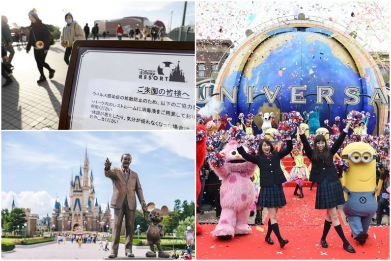 Tokyo Disneyland & Universal Studios Osaka Ditutup Kerana COVID-19