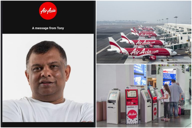 Mesej Daripada Tony. AirAsia Harap Pelanggan Tidak Tuntut ‘Refund’