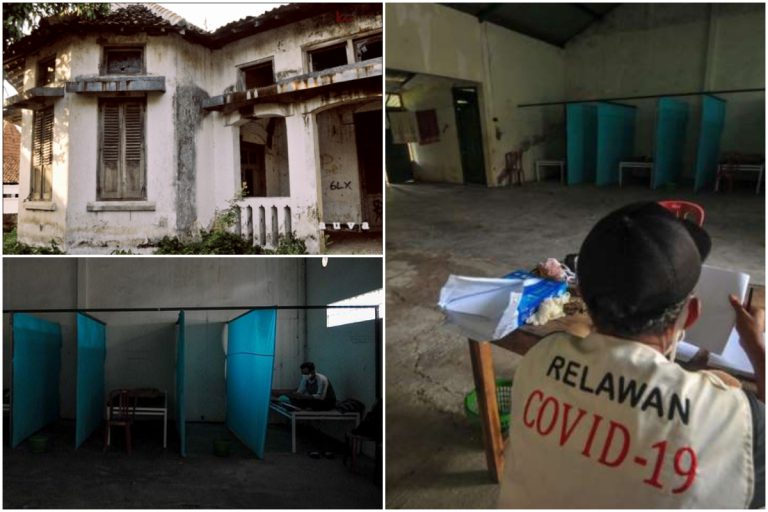‘Penginapan Rumah Hantu’ Untuk Penduduk Degil Kuarantin Di Jawa Tengah, Indonesia