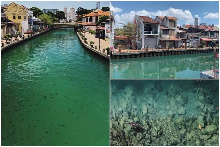 Sungai Melaka Memang Bertukar Jernih Kehijauan Seperti Yang Ditularkan