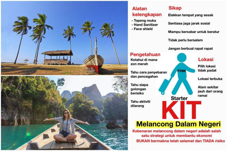 Cadangan ‘Kit Permulaan’ Melancong Dalam Negeri Ketika Pandemik