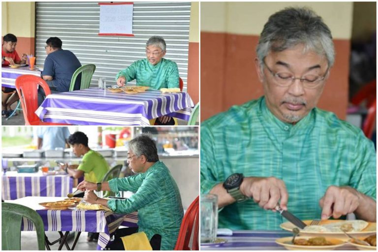 Agong Berkenan Santap Di ‘Kedai Biasa’, Undang Reaksi Positif Rakyat