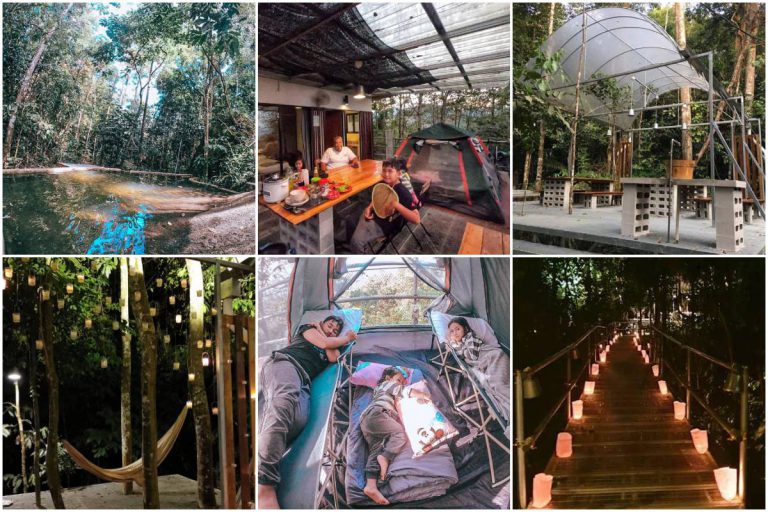 Lokasi Glamping Famili Ni Di Gibbon Retreat, Bentong Tampak Ekslusif. Tapi Hanya RM175 Je Semalam