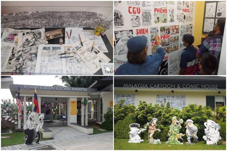 Imbau Nostalgia Kartun Tanah Air. Jom Ke Rumah Kartun & Komik Malaysia, Taman Tasik Perdana