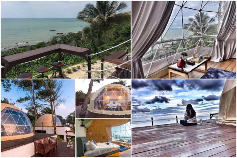 Percutian Glamping Di Hujung Pantai. Permata Tersembunyi Di Sedili Besar, Johor
