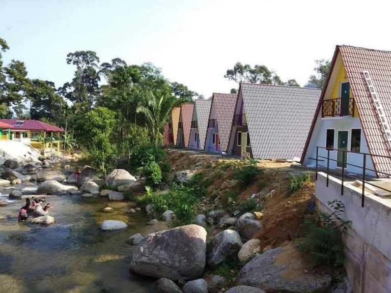 Chalet Viral Depan Sungai Di Batu Kurau, Perak Lokasi Ideal Untuk