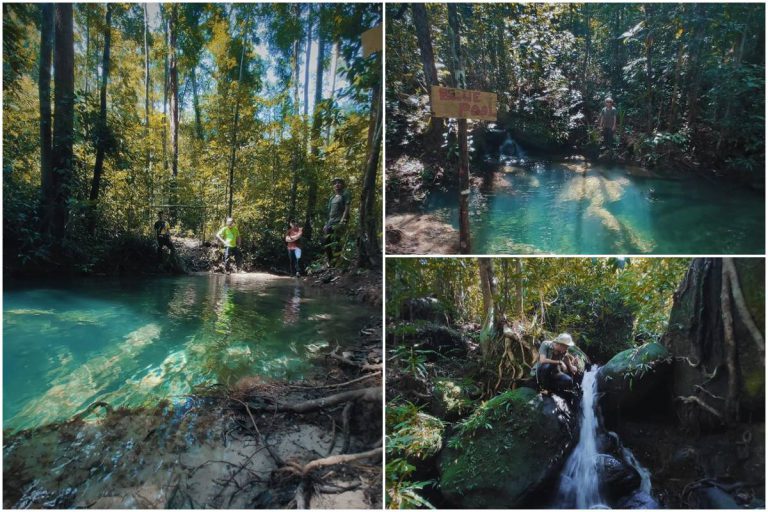 Blue Pool Santubong, Kolam Biru Semulajadi Paling Indah Di Sarawak