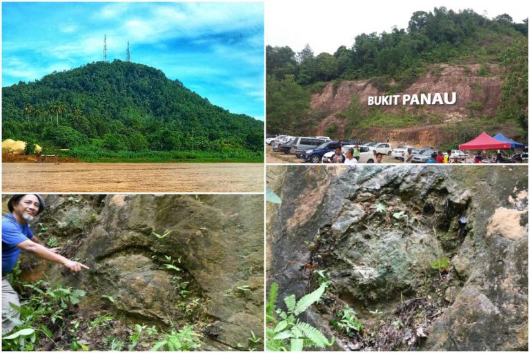 Fosil Tapak Kaki Dinosaur Ditemui Di Bukit Panau, Kelantan. Dahulu Terkenal Sebagai Lokasi Hang Tuah Bertapa