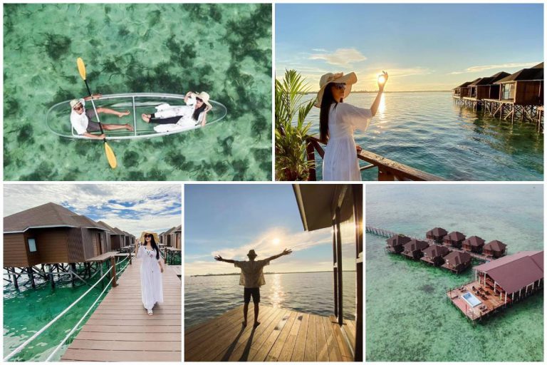 Menariknya Tengok Foto Kenangan Pasangan Ni Berbulan Madu 4H3M Di Tengah Laut Semporna, Sabah. Cukup Sempurna!