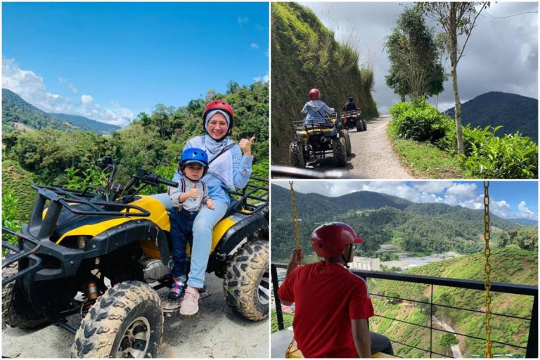 Tunggang ATV Di Ladang Teh, Idea Beriadah Di Cameron Highlands Cara Berbeza
