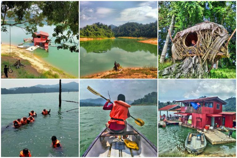 Nak Kelainan Trip Gathering Percutian Korang? Try Survival Island Tasik Pedu, Kuala Nerang Kedah Ni