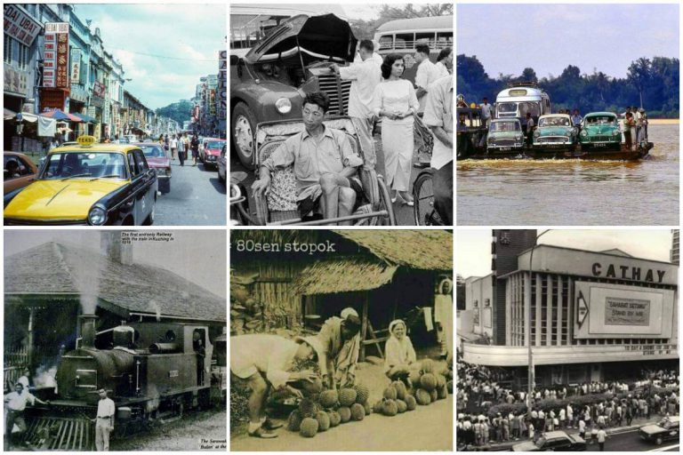 24 Foto Suasana & Aktiviti Rakyat Malaysia Satu Ketika Dahulu. Gambar Orang Dulu Jual Durian Tu Memang Best