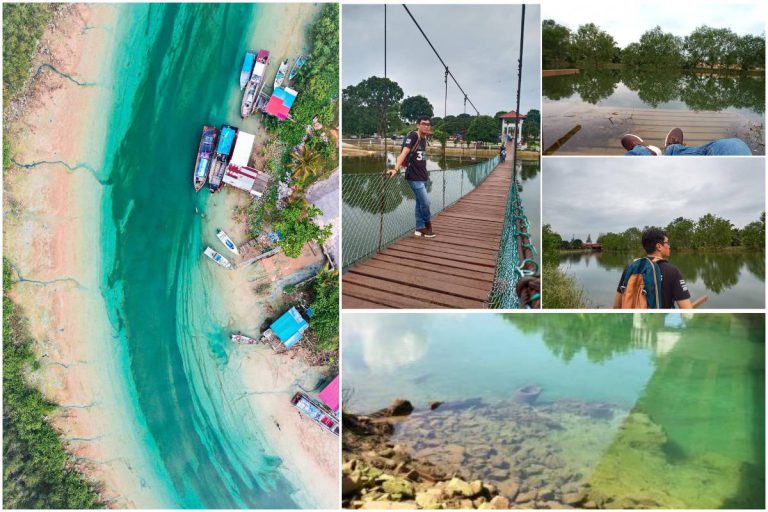 Sungai Kesang Melaka, Sungai Tular Yang Cantik Untuk Bersantai. Ada Jambatan Gantung Tau Kat Sini