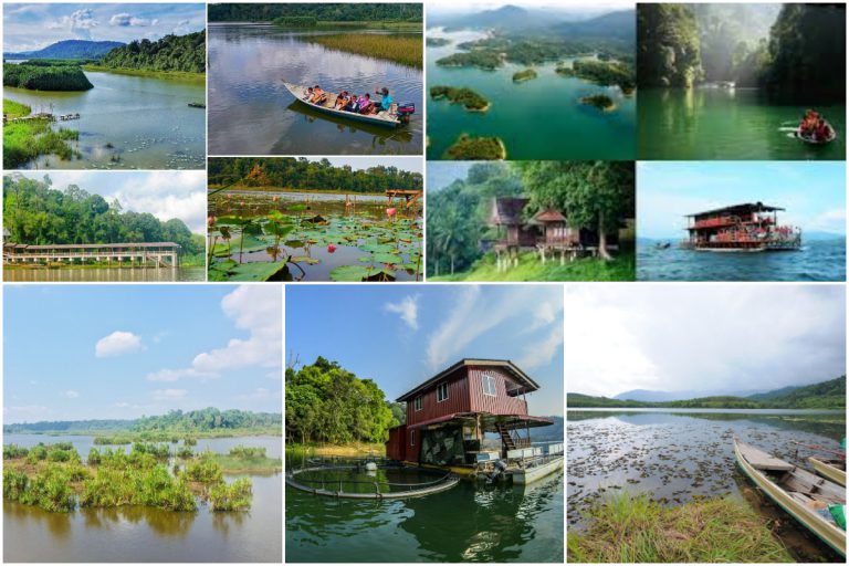 Lokasi Tasik Paling Layan Nak Lakukan Aktiviti Memancing. View Superb!