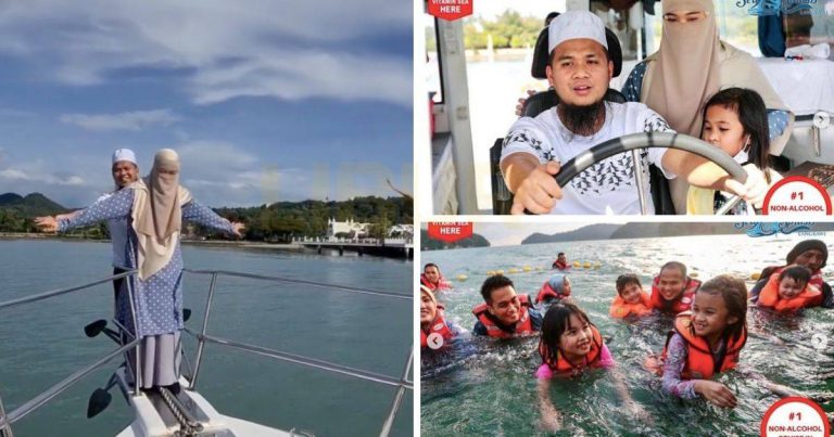 Pilih Belayar Naik Cruise Pusing Langkawi, Ustaz Ebit Lew Lepas ‘Lelah’ Kerja Bercuti Dengan Keluarga