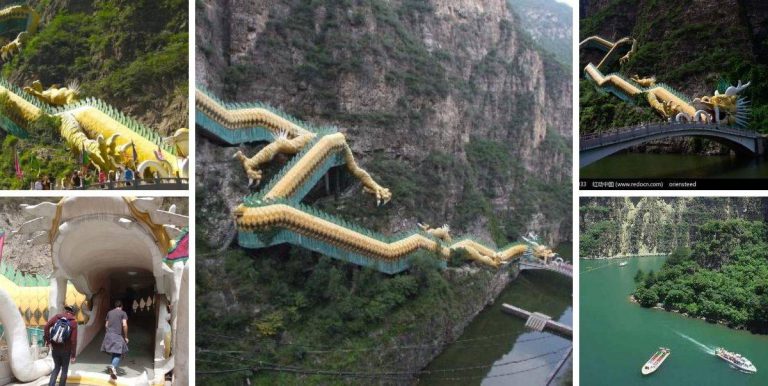 The Dragon Escalator Diiktiraf Terpanjang Di Dunia, Boleh Buggee Jumping Dari Puncak