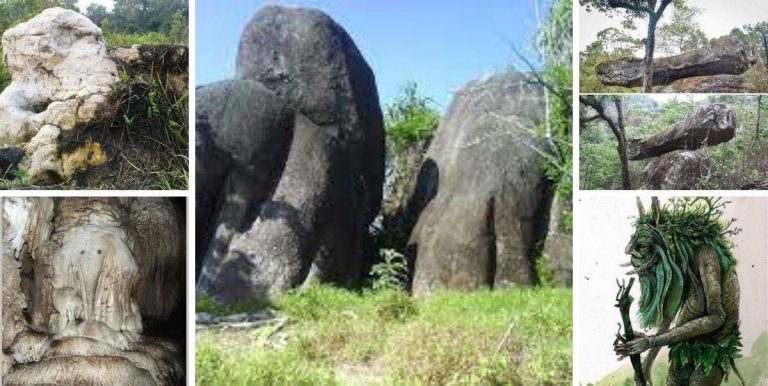 Mitos Sang Kelembai Disumpah! Bongkah Batu Berbentuk Gajah Ini Boleh Dilihat Di Kampung Ara Panjang, Perak