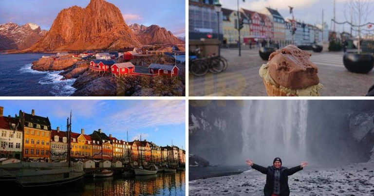 Berbaloi Hangus RM10K Pusing Negara Scandinavian, Dapat Lihat Keindahan Aurora Borealis & Rasai Suhu Negatif 23°C