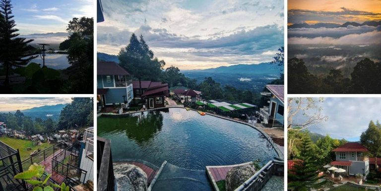 Kuak Hill Resort, Tarikan Staycation Terbaru di Lenggong! Bagai Berada Di Atas Awan