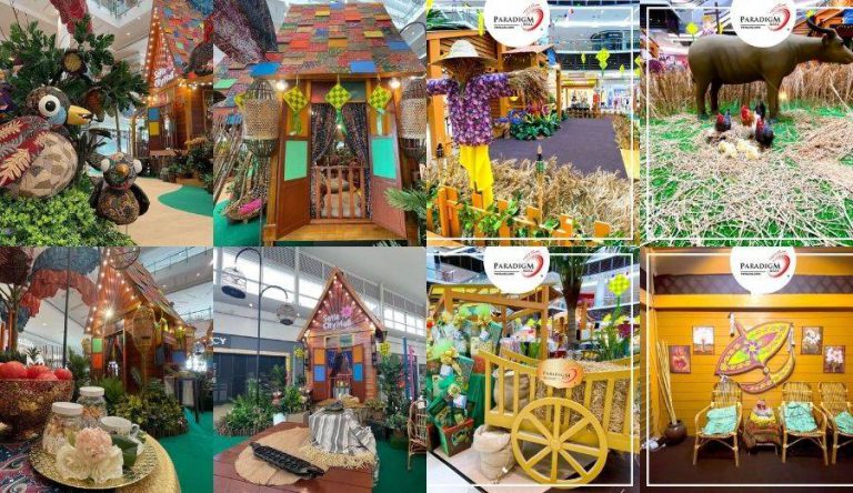 Kemeriahan Dekorasi Pusat Membeli-Belah Di Selangor, Hiasan Cantik Penuh Nostalgia