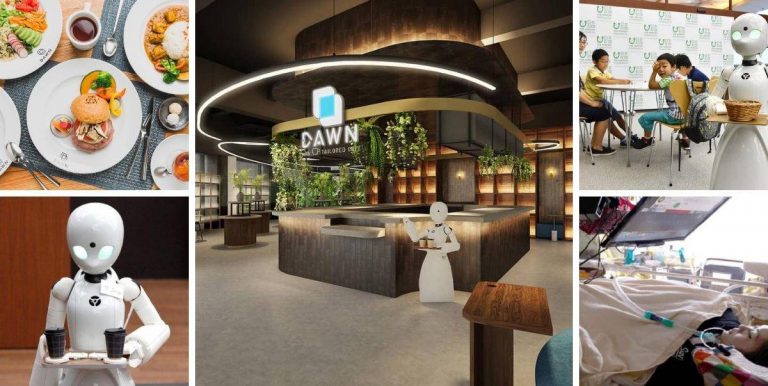 Dawn Ver Café, Restoran Unik Dikendalikan Orang Lumpuh Sebagai Pelayan