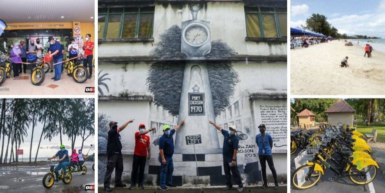 Santai Mengayuh Basikal Sambil Nikmati Angin Laut, CycleDios Antara Tarikan Baru Di Port Dickson