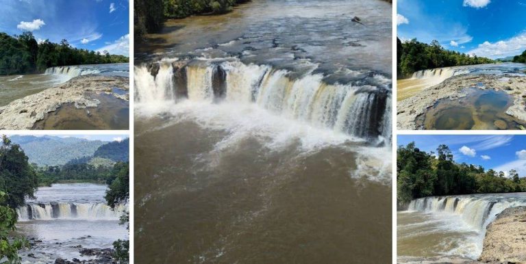 Niagara Falls Of Malaysia, Indahnya Air Terjun Lusong Laku Di Kapit, Sarawak