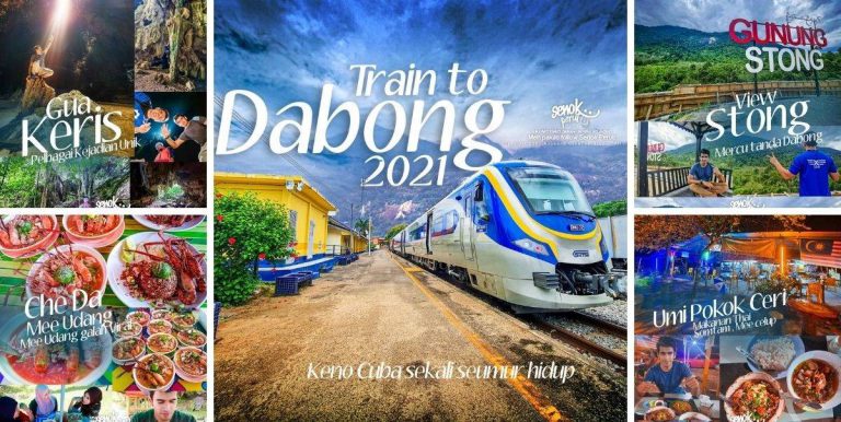 Bukan Train To Busan Tapi Train To Dabong, Sumpah View Lawa & Banyak Makanan Sedap. Kena Cuba Sekali Seumur Hidup