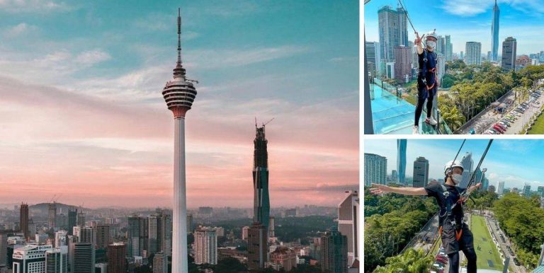 Tower Walk 100, Tarikan Terbaru Di KL Tower. Saksikan Pemandangan Indah Seluruh KL Dari Ketinggian 100 Kaki