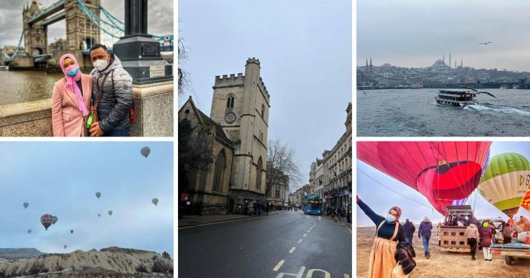 Puas Hati Layan Trip Ke UK & Turkey Lepas Pandemik. Bajet Sekitar Bawah RM4 Ribu Seorang!