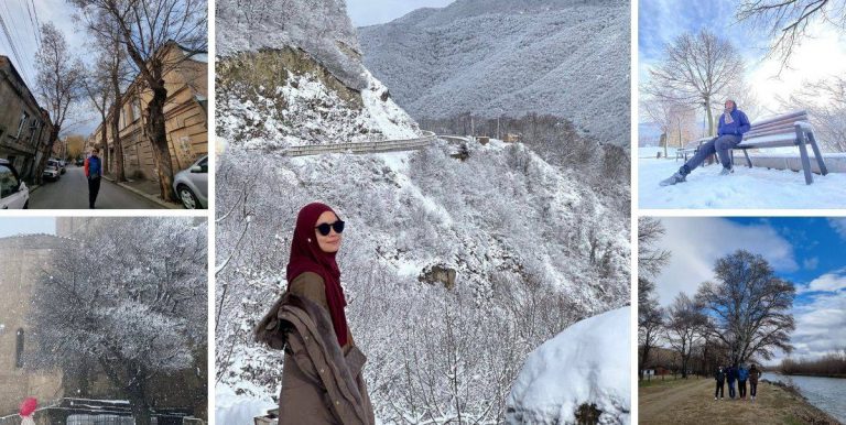 Salji Putih Memukau, Georgia Satu Dari Keunikan Dunia. Umpama Dalam Filem Game Of Thrones