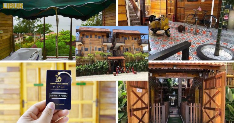 Chalet Kampong Pinang Sebatang, Stay Kat Sini Kalau Nak ‘Feel’ Macam Filem P.Ramlee. Bilik Pun Guna Nama Karakter Filem, Unik & Cantik!