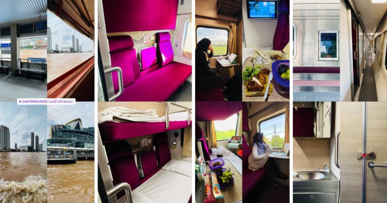 Trip Trainpacking Ke Utara Thailand, Gadis Ini Kongsi Pengalaman Naik 1st & 2nd Class Sleeper Train Sampai Ke Bangkok Dan Chiang Mai. Macam Best Je!