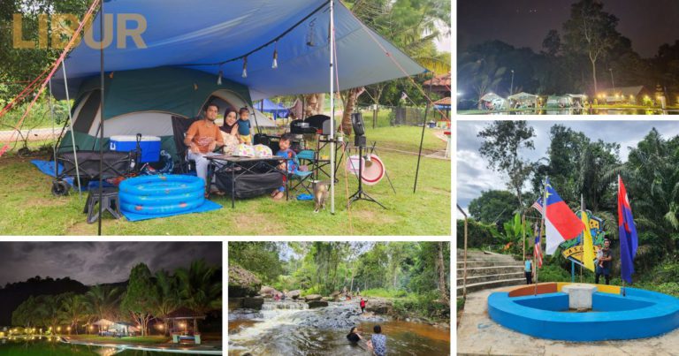 Camping 1 Tempat Dapat Jejak 3 Negeri. Enjoy View Gunung Ledang Di Asahan Water Theme Park. Enjoy Taman Tema & Mandi Sungai!