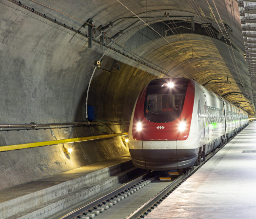 57KM Di Bawah Swiss Alps! Ini Terowong Kereta Api Terpanjang Di Dunia 2 57KM Di Bawah Swiss Alps! Ini Terowong Kereta Api Terpanjang Di Dunia