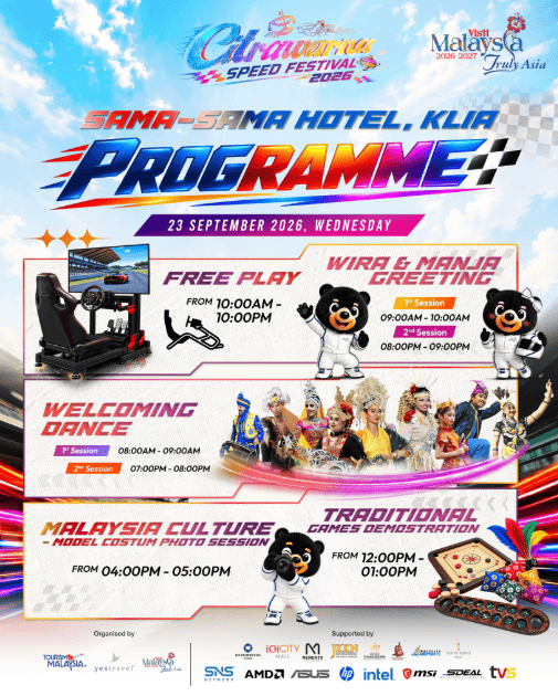 Citrawarna Speed Festival Bermula Hari Ini! Apa Yang Menarik Di IOI City Mall Putrajaya? 3 Citrawarna Speed Festival Bermula Hari Ini! Apa Yang Menarik Di IOI City Mall Putrajaya?