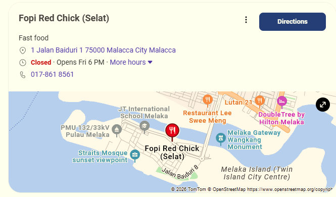 Fopi Red Chick, Dari Tepi Jalan Ke Kedai Besar Kini Jadi Port Makan Menarik Di Klebang 7 Fopi Red Chick, Dari Tepi Jalan Ke Kedai Besar Kini Jadi Port Makan Menarik Di Klebang